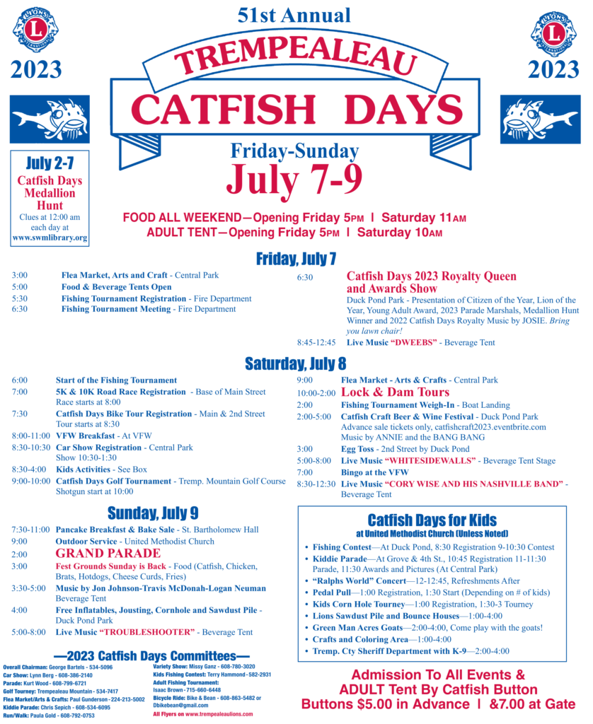 Catfish Days Trempealeau Lions Club